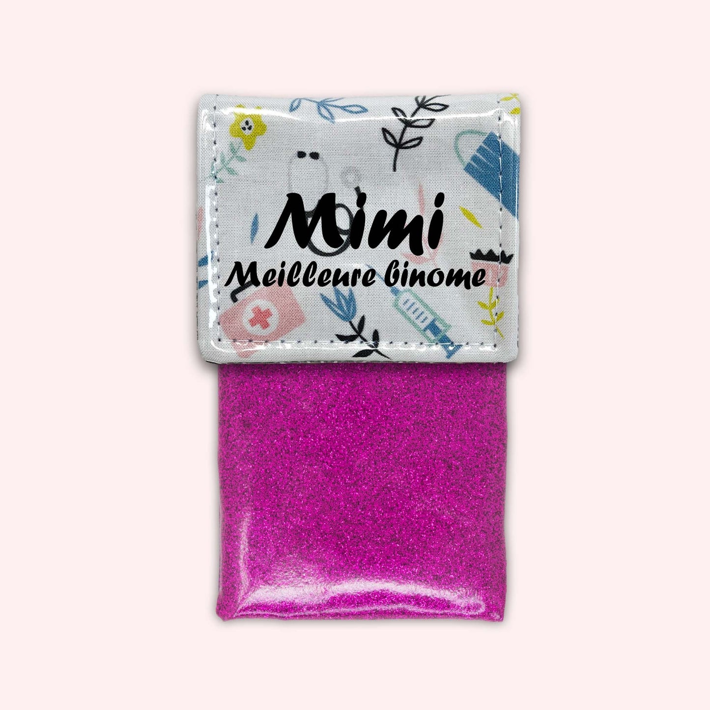 Pochette aimantée Médical Pastel