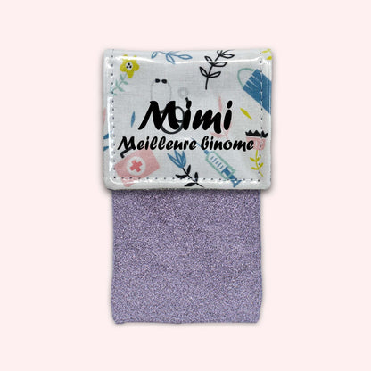 Pochette aimantée Médical Pastel