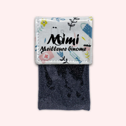 Pochette aimantée Médical Pastel