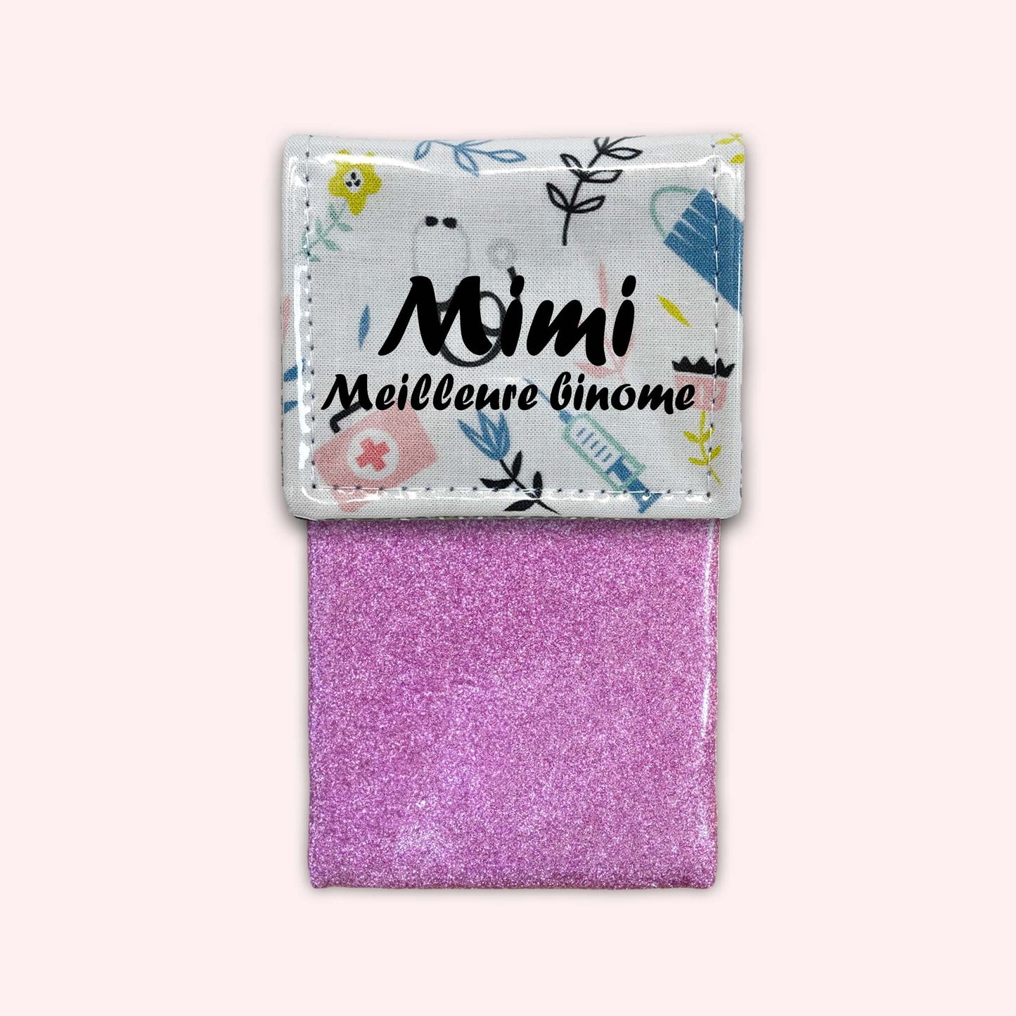 Pochette aimantée Médical Pastel