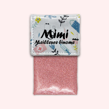 Pochette aimantée Médical Pastel
