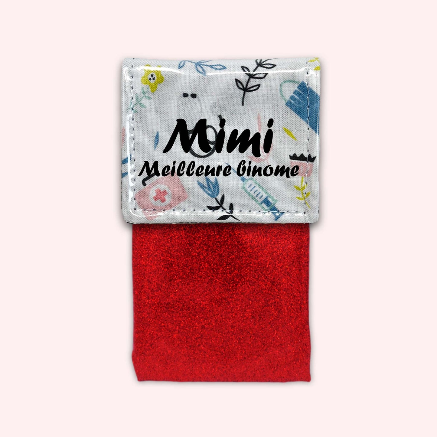 Pochette aimantée Médical Pastel