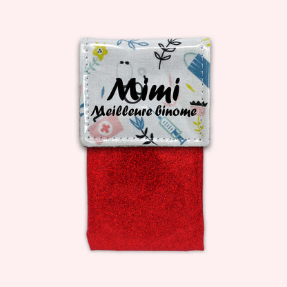 Pochette aimantée Médical Pastel