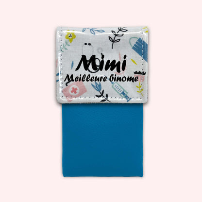 Pochette aimantée Médical Pastel