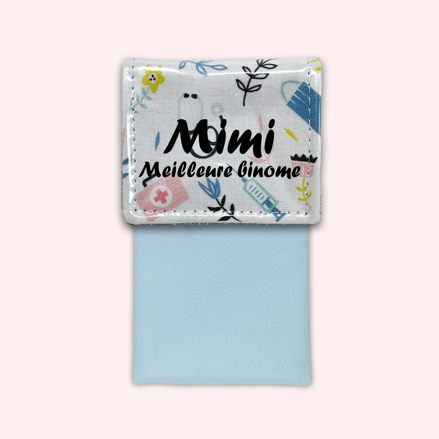 Pochette aimantée Médical Pastel