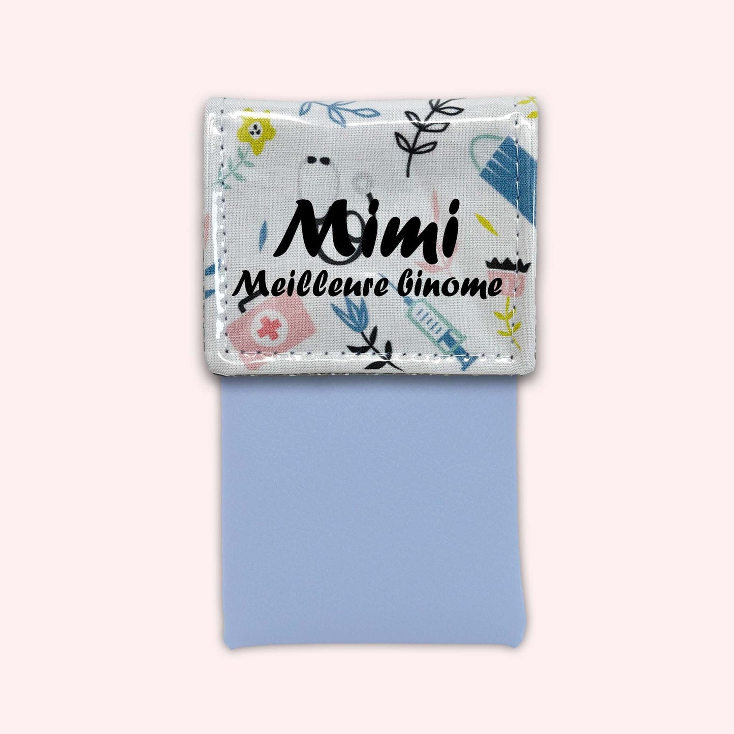 Pochette aimantée Médical Pastel