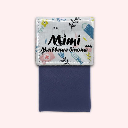Pochette aimantée Médical Pastel