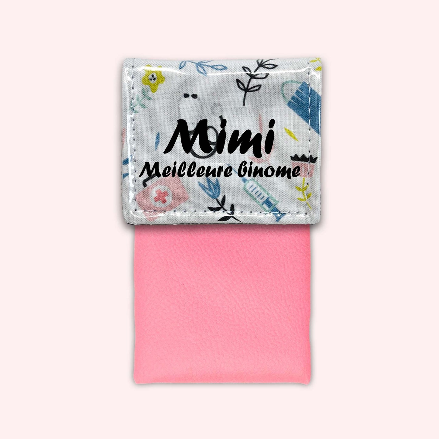 Pochette aimantée Médical Pastel