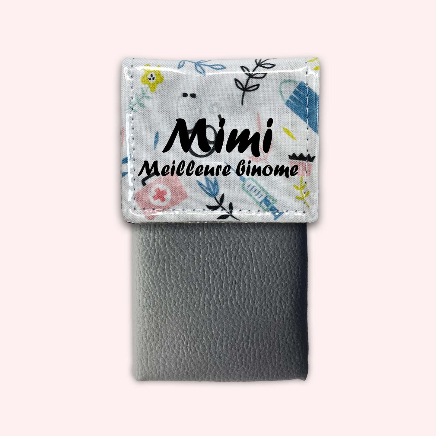 Pochette aimantée Médical Pastel