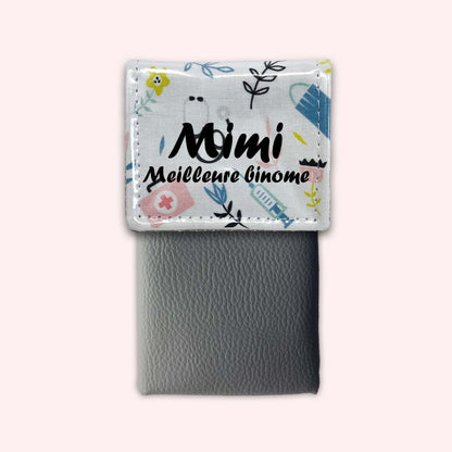 Pochette aimantée Médical Pastel