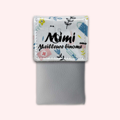 Pochette aimantée Médical Pastel