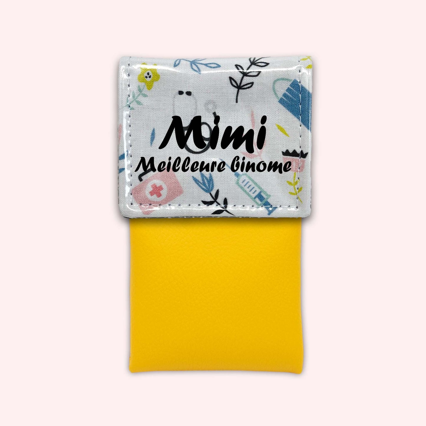 Pochette aimantée Médical Pastel