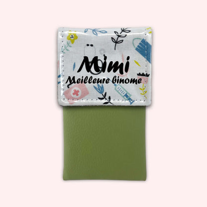 Pochette aimantée Médical Pastel