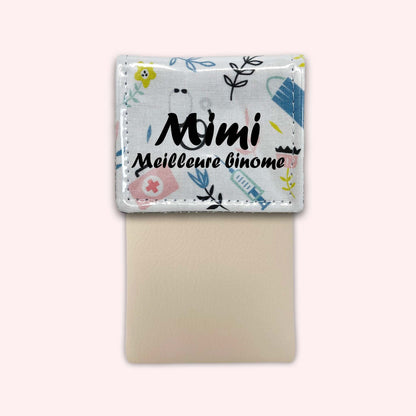 Pochette aimantée Médical Pastel