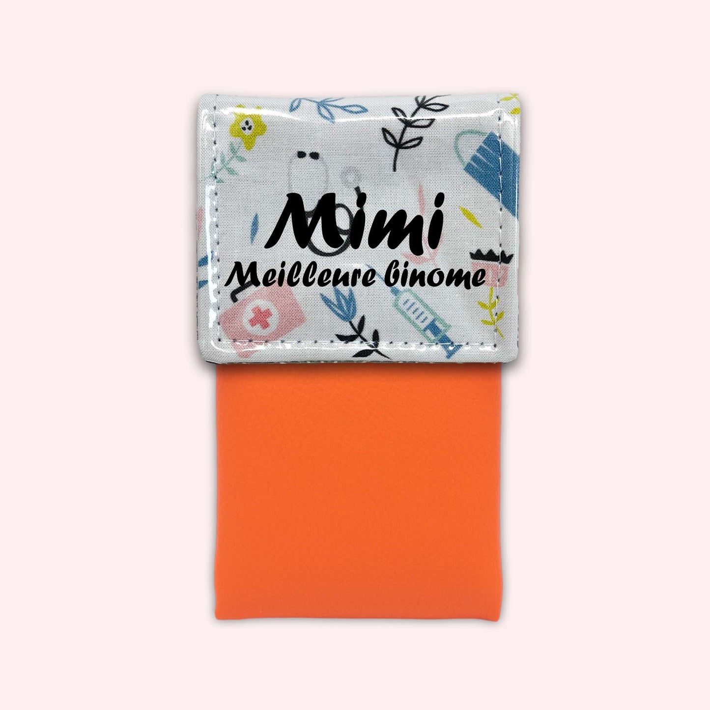 Pochette aimantée Médical Pastel