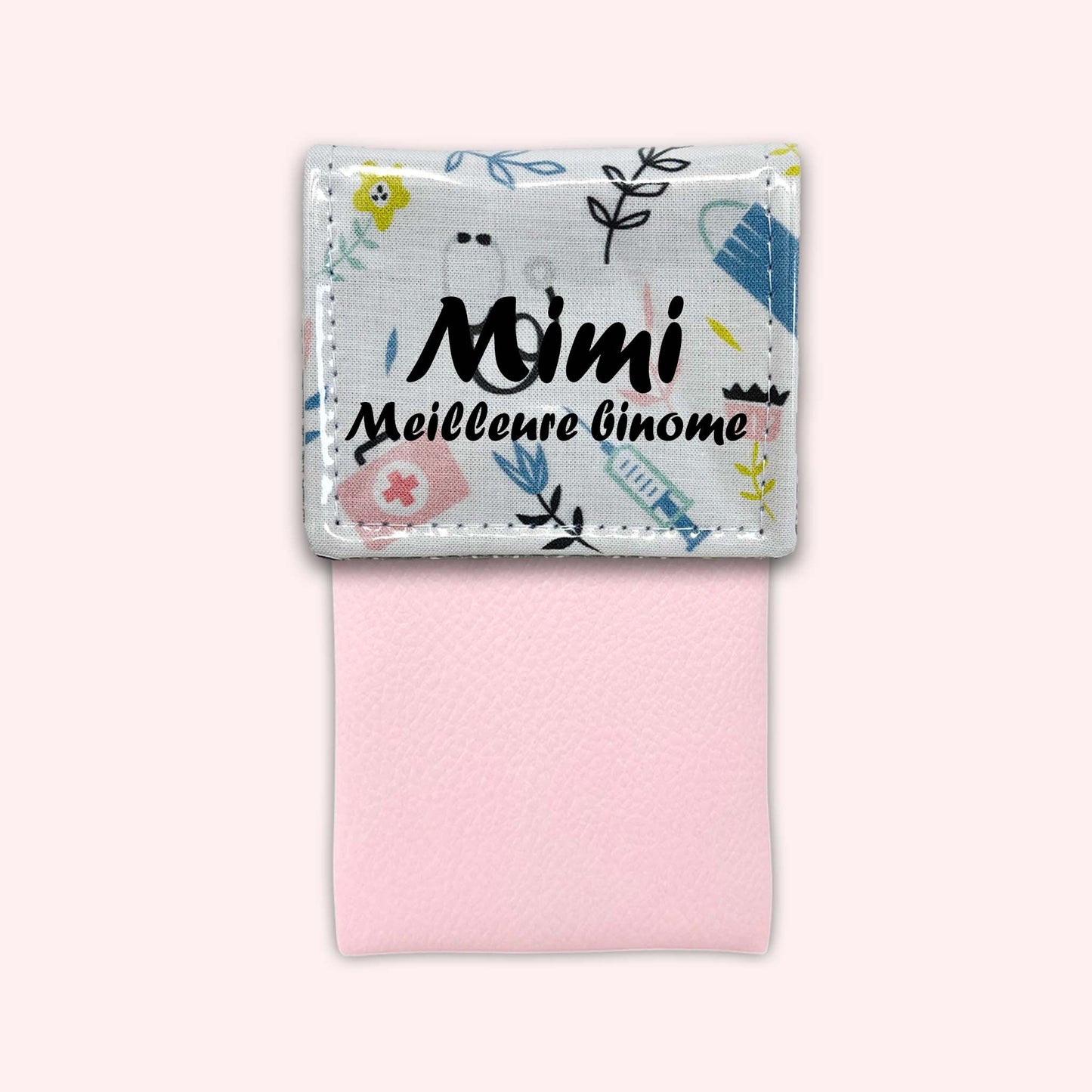 Pochette aimantée Médical Pastel