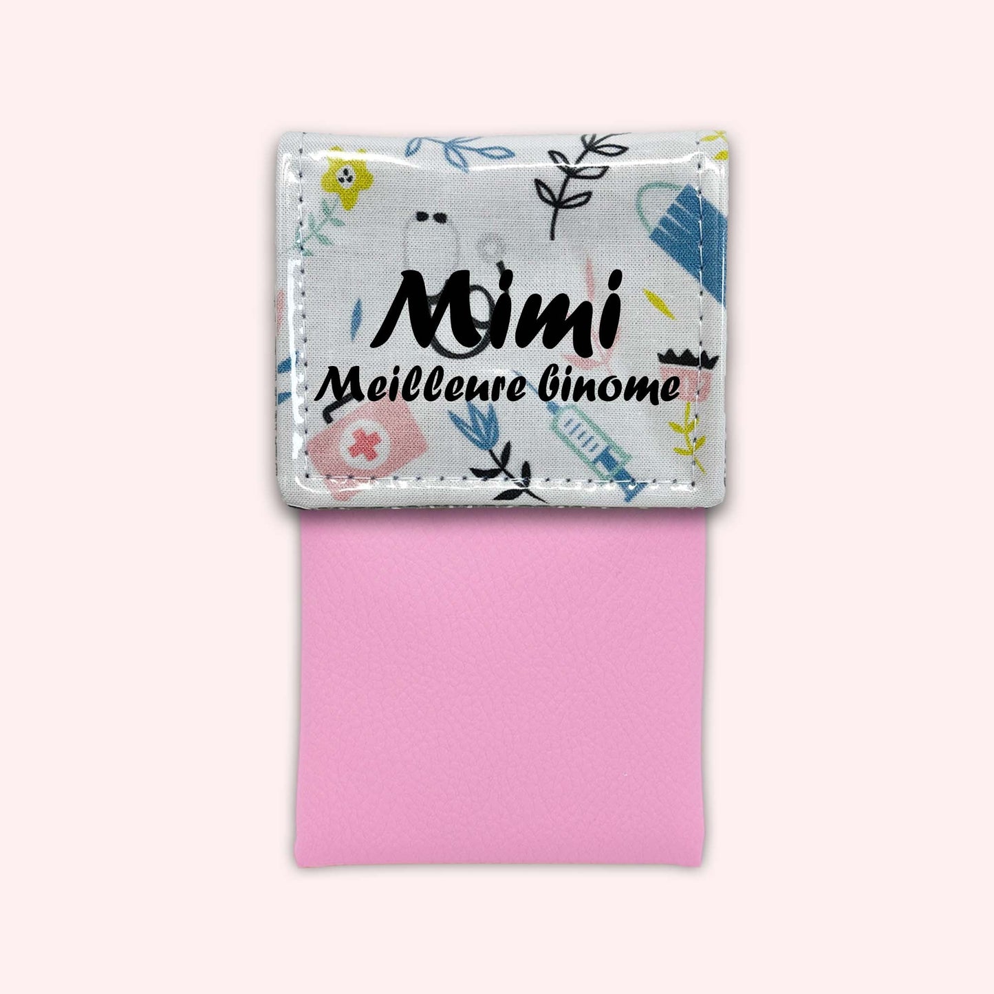 Pochette aimantée Médical Pastel