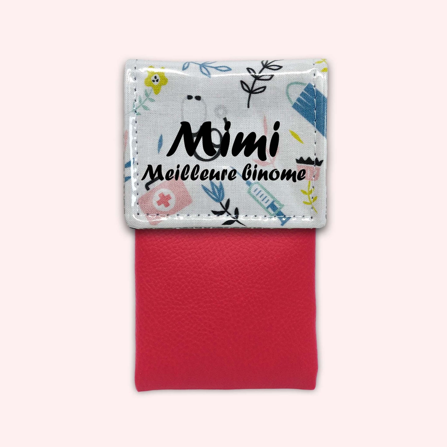Pochette aimantée Médical Pastel
