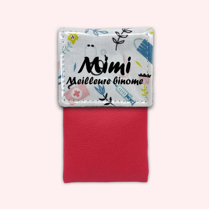 Pochette aimantée Médical Pastel