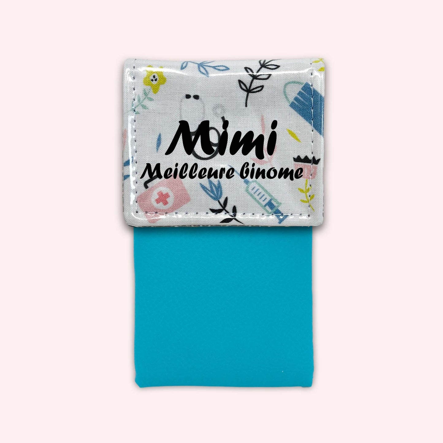 Pochette aimantée Médical Pastel