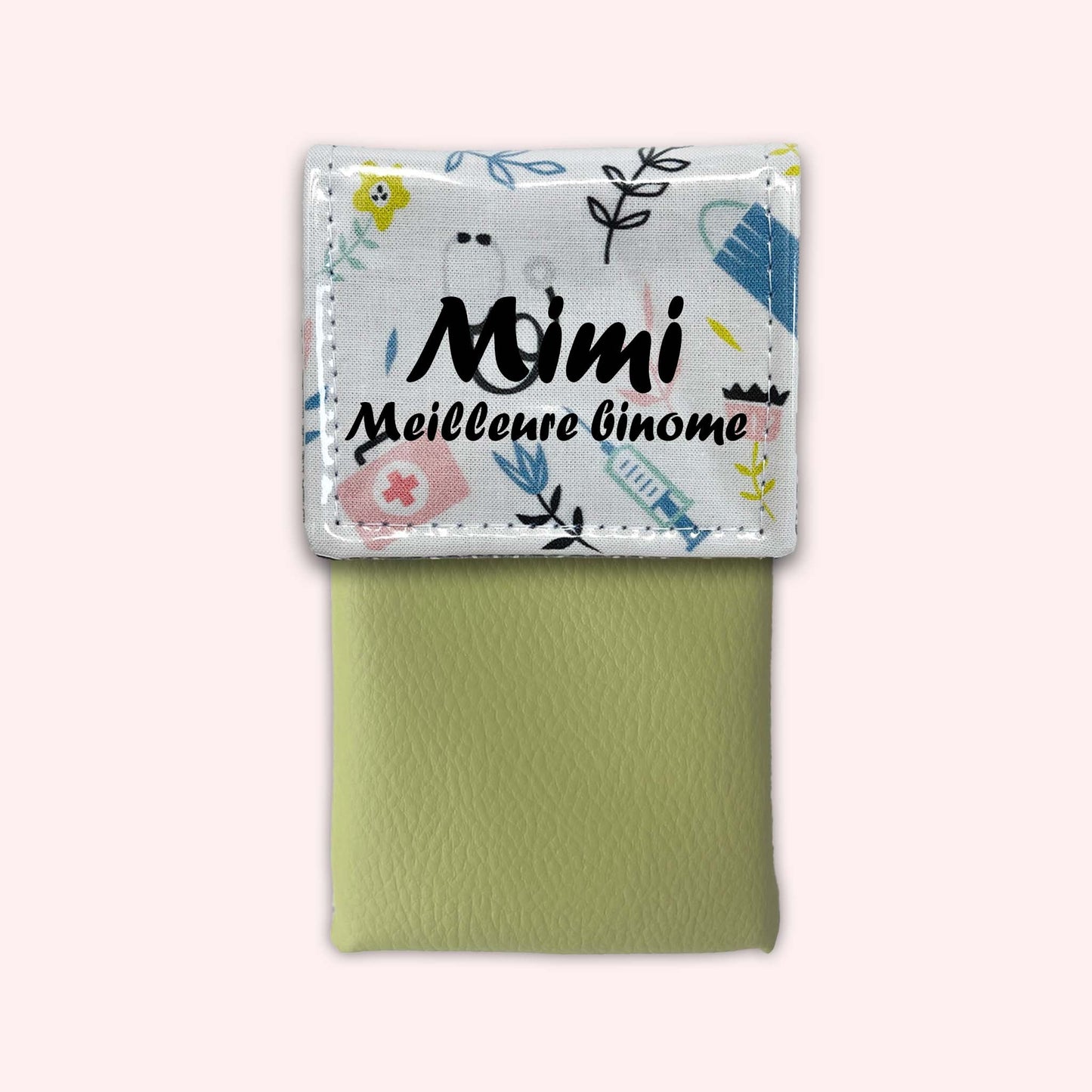 Pochette aimantée Médical Pastel