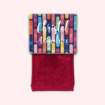 Magnetic pouch for small bandages