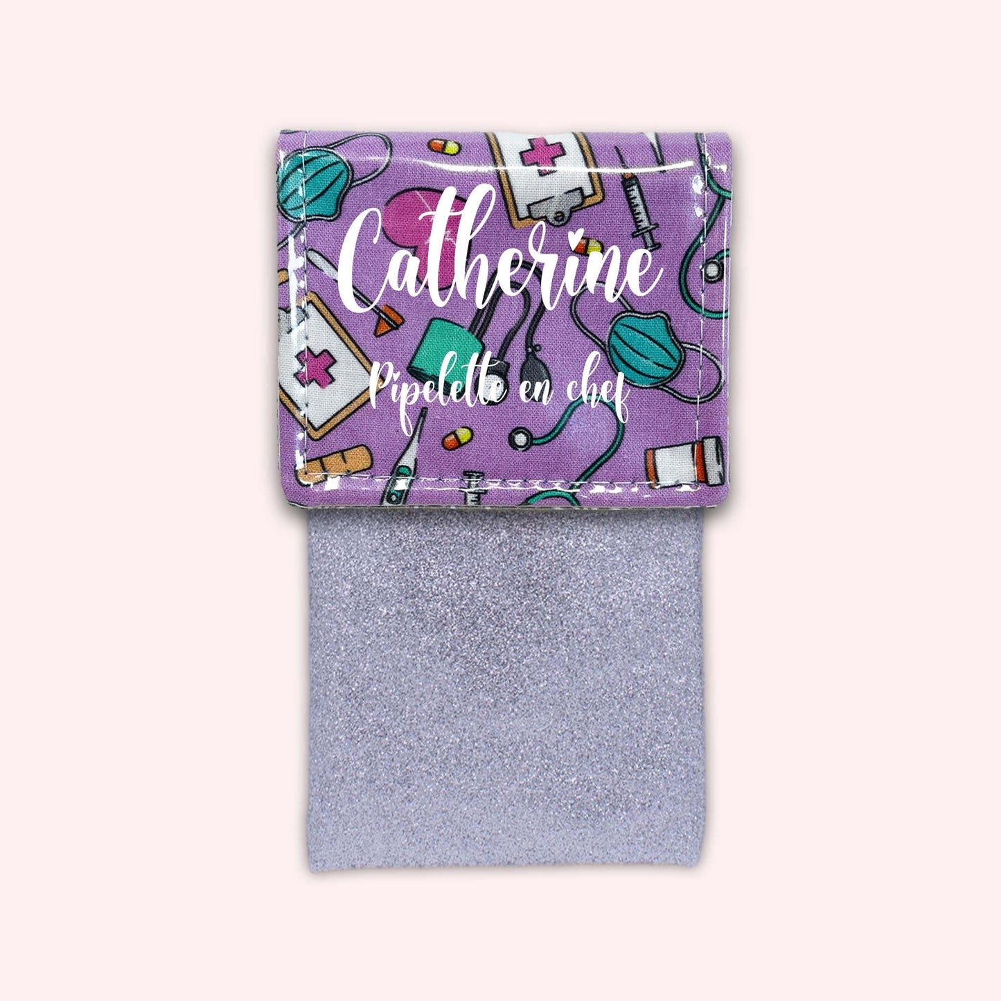 Pochette aimantée Médical Purple