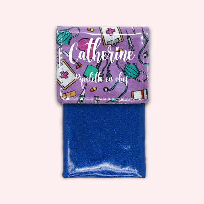 Pochette aimantée Médical Purple