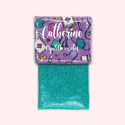 Pochette aimantée Médical Purple