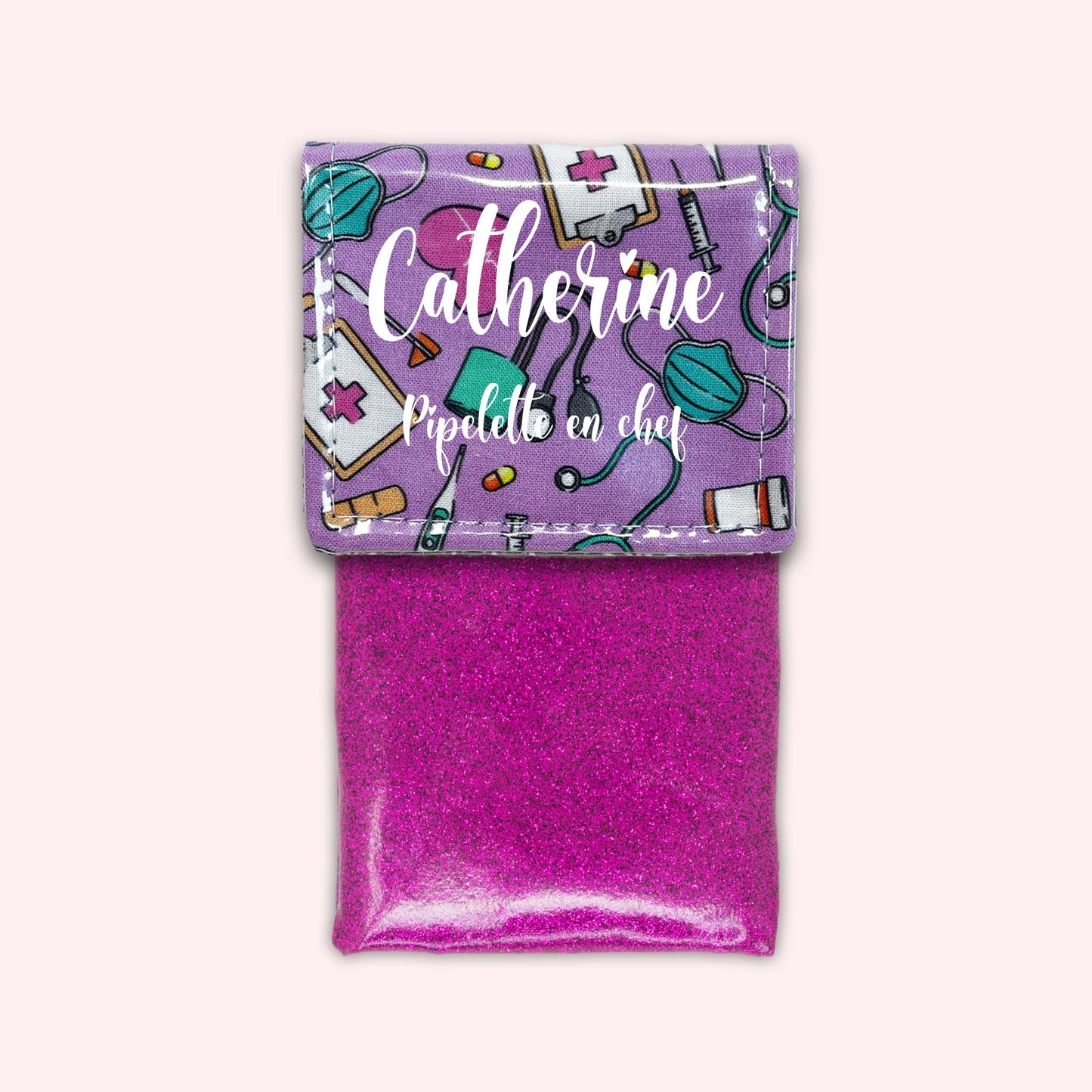 Pochette aimantée Médical Purple
