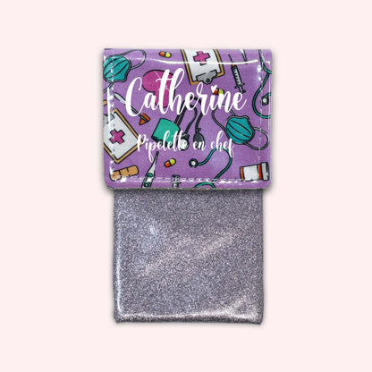Pochette aimantée Médical Purple