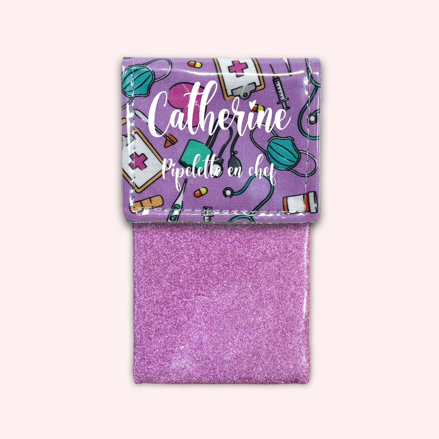 Pochette aimantée Médical Purple