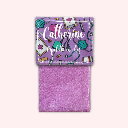 Pochette aimantée Médical Purple