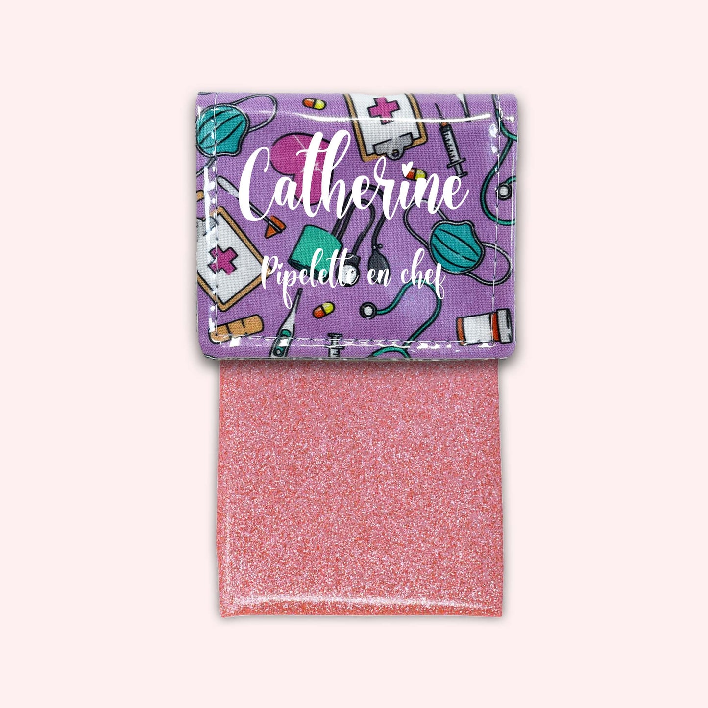 Pochette aimantée Médical Purple