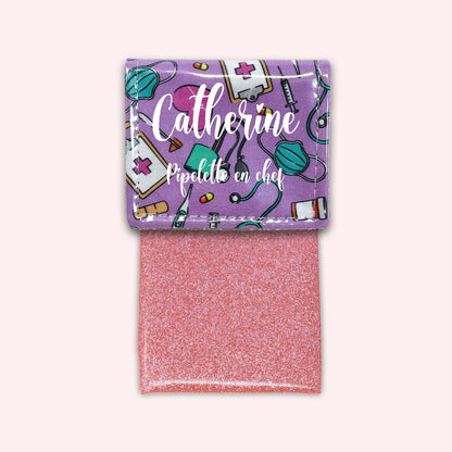 Pochette aimantée Médical Purple