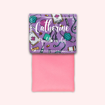 Pochette aimantée Médical Purple