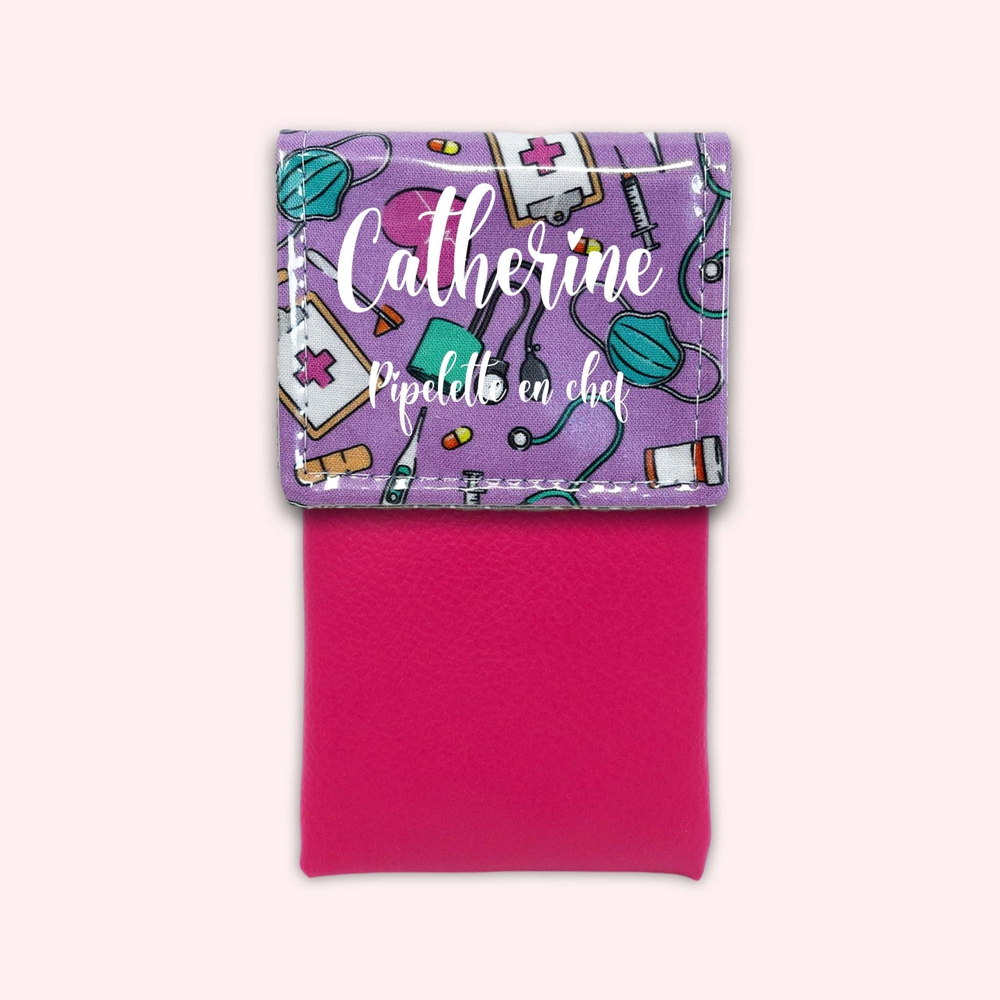 Pochette aimantée Médical Purple