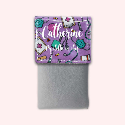 Pochette aimantée Médical Purple