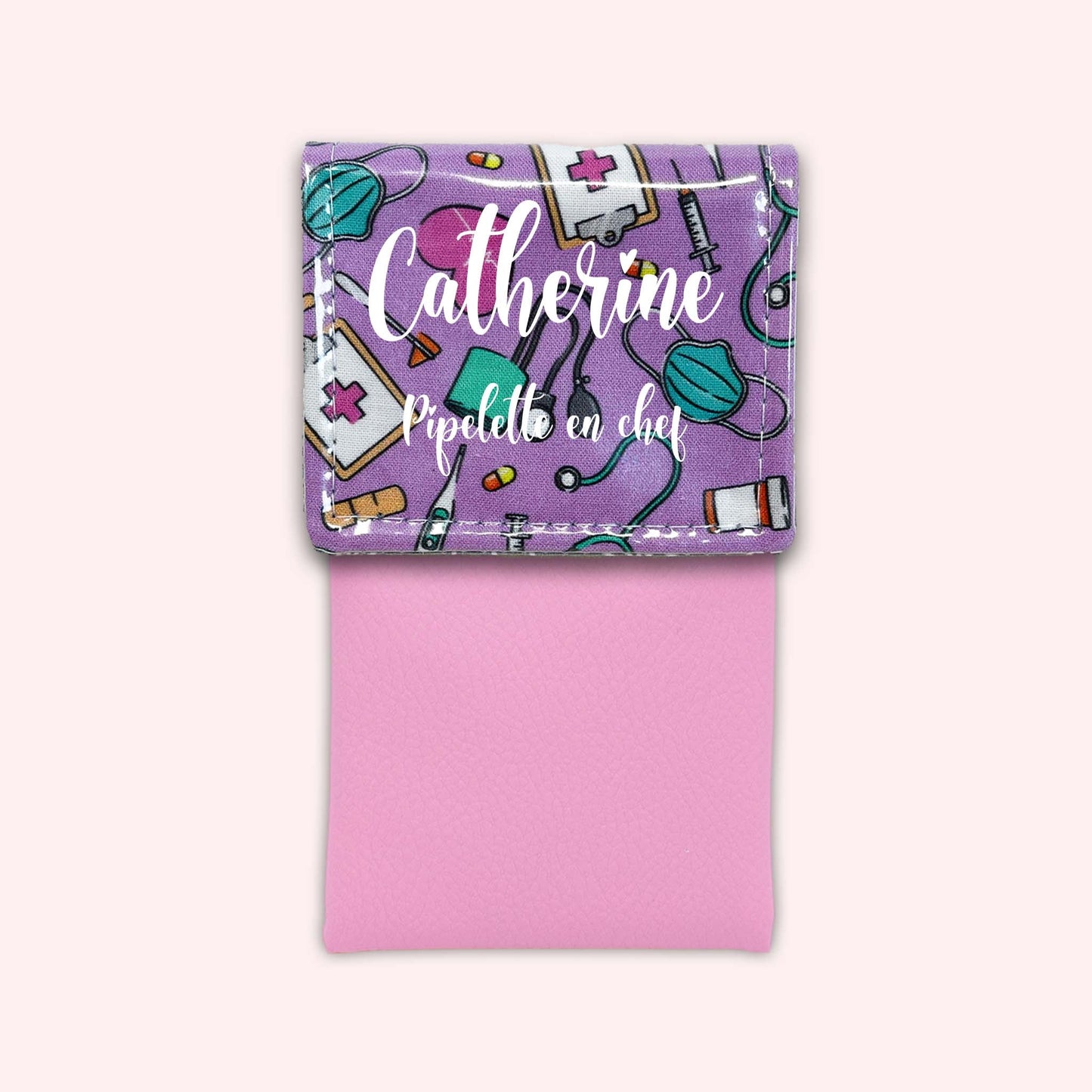 Pochette aimantée Médical Purple