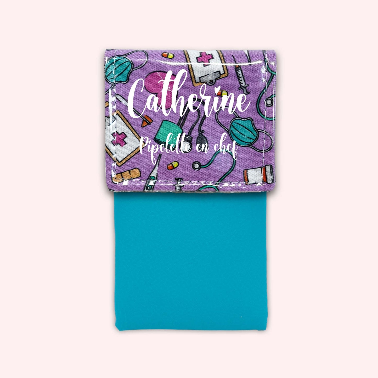 Pochette aimantée Médical Purple