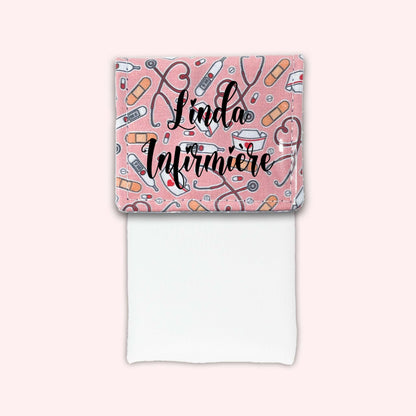 Pale Pink Medical Magnetic Pouch
