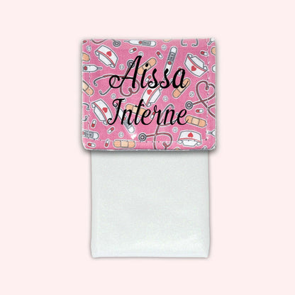 Pochette aimantée Médical Fuchsia