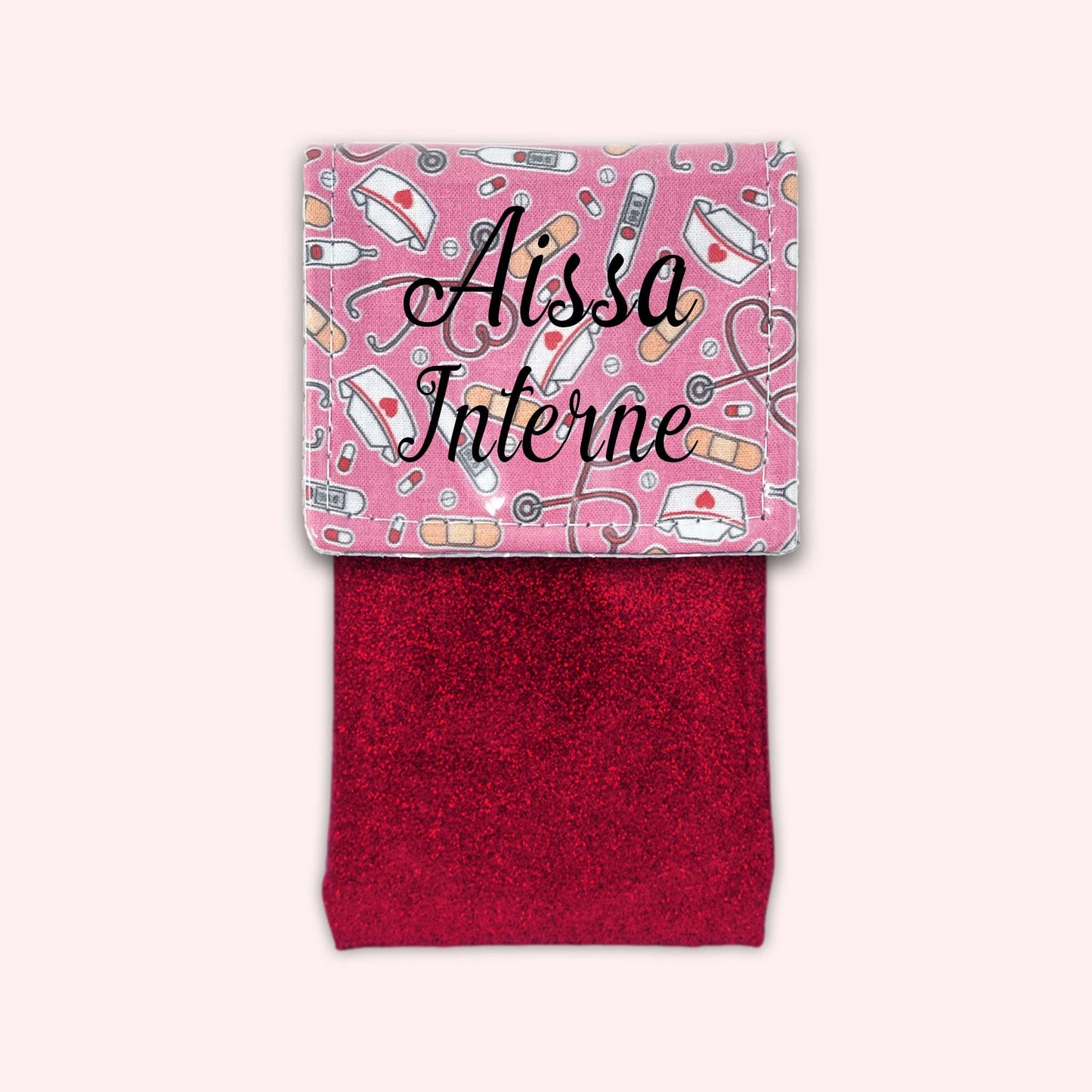 Pochette aimantée Médical Fuchsia