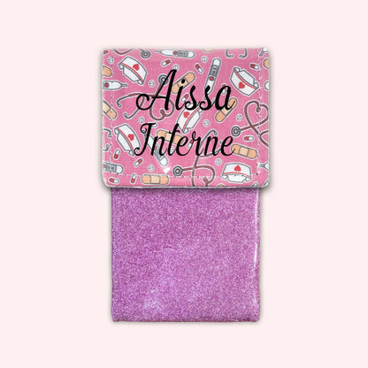 Pochette aimantée Médical Fuchsia