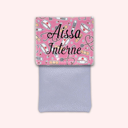 Pochette aimantée Médical Fuchsia