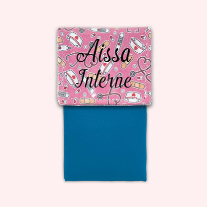 Pochette aimantée Médical Fuchsia