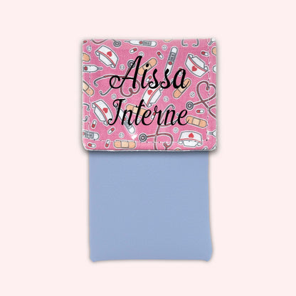 Pochette aimantée Médical Fuchsia