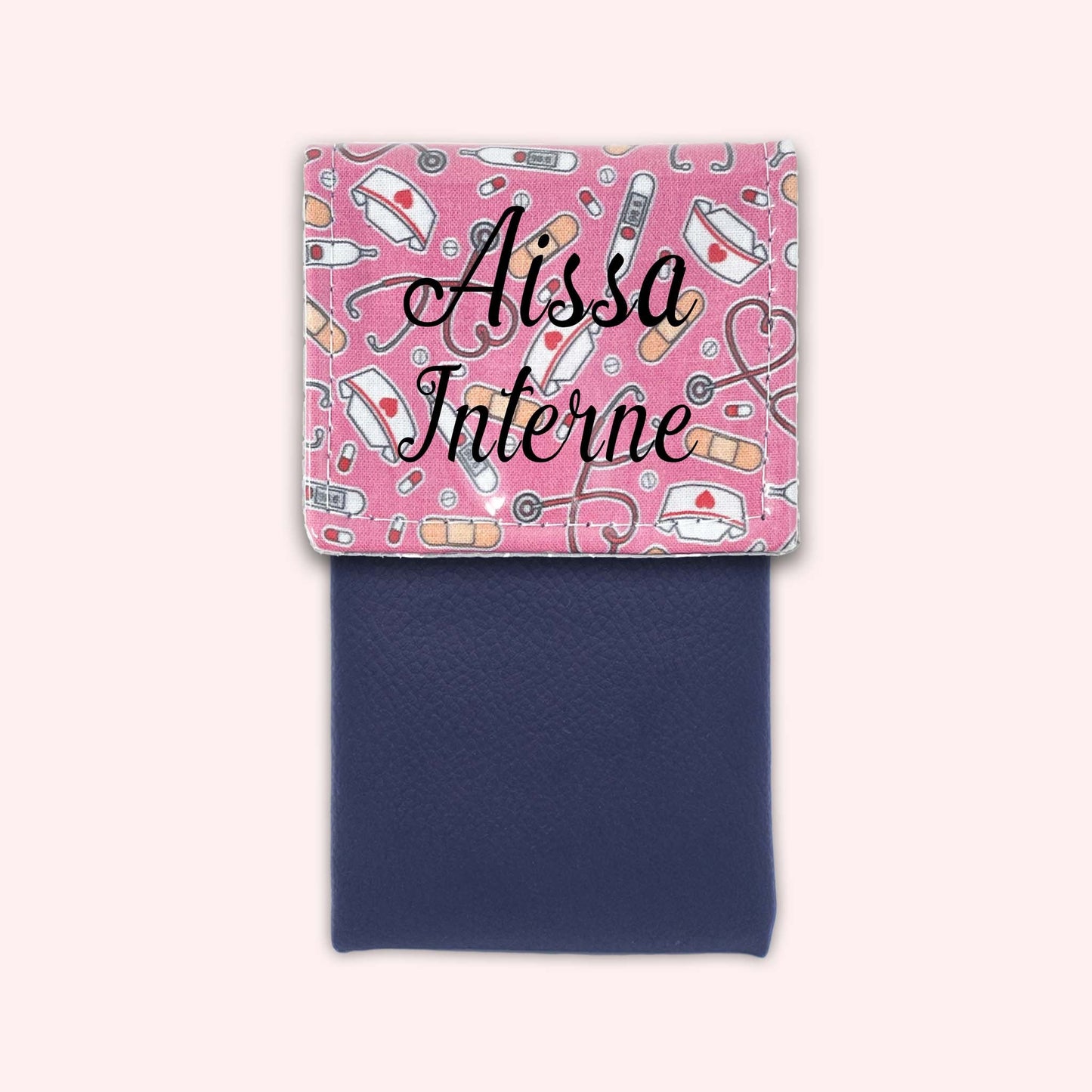 Pochette aimantée Médical Fuchsia