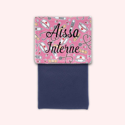 Pochette aimantée Médical Fuchsia