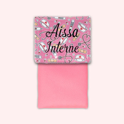Pochette aimantée Médical Fuchsia